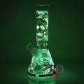 WATER PIPE GLOW IN DARK BEAKER WP1284 1CT